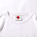 画像4: PUNK DRUNKERS（パンクドランカーズ）SAVESTAR刺繍.BIG.TEE / WHITE (4)