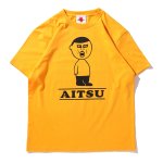 画像1: PUNK DRUNKERS（パンクドランカーズ）アイツくんTEE / YELLOW (1)