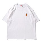 画像1: PUNK DRUNKERS（パンクドランカーズ）SAVESTAR刺繍.BIG.TEE / WHITE (1)