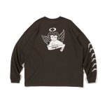 画像1: Deviluse (デビルユース)Fallen Angel L/S T-shirts(Black)  (1)