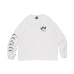 画像2: Deviluse (デビルユース)Fallen Angel L/S T-shirts(White)  (2)