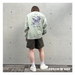 画像10: Deviluse (デビルユース) Born to Be Free L/S T-shirts(Light Green)  (10)