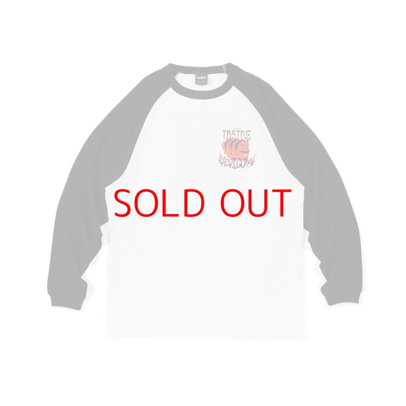 画像1: Deviluse (デビルユース)Devil Inside Raglan Sleeves(Black)  (1)