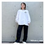 画像8: Deviluse (デビルユース)Fallen Angel L/S T-shirts(White)  (8)