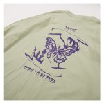 画像5: Deviluse (デビルユース) Born to Be Free L/S T-shirts(Light Green)  (5)