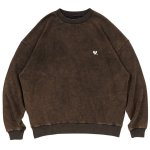 画像1: Deviluse (デビルユース) Heartaches Crewneck(Black) (1)