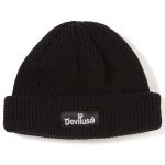 画像1: Deviluse (デビルユース) Logo Beanie(Black) (1)