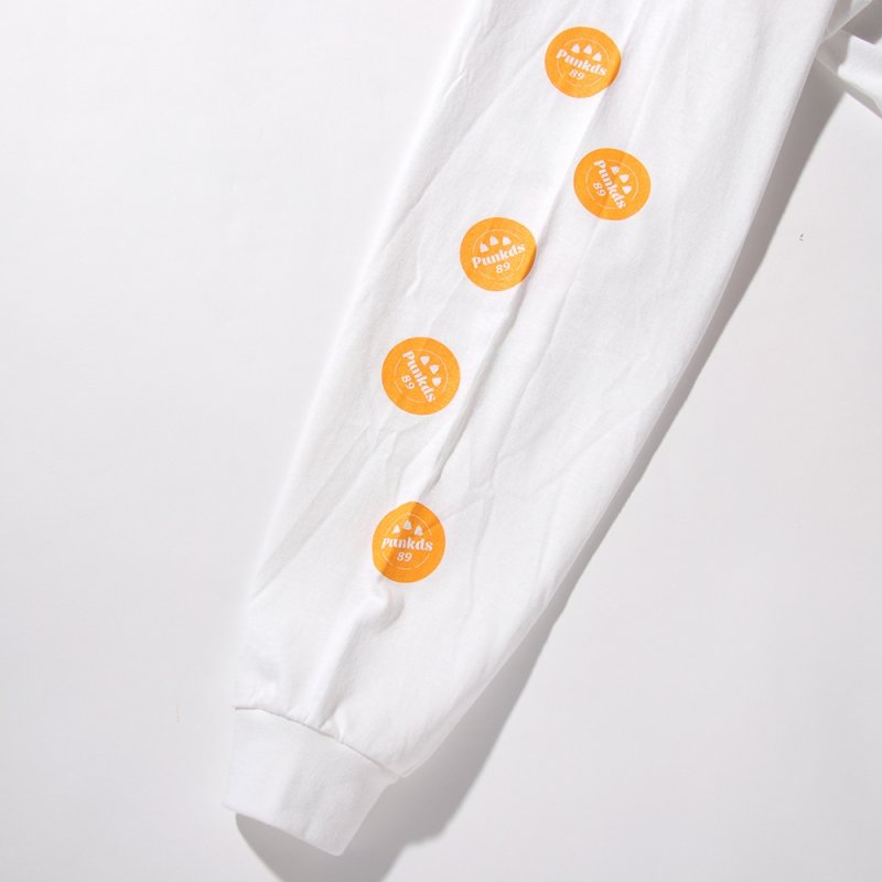 画像6: PUNK DRUNKERS（パンクドランカーズ）運動ロンTEE -WHT- (6)