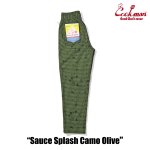 画像11: COOKMAN(クックマン)Chef Pants Sauce Splash Camo Olive (11)