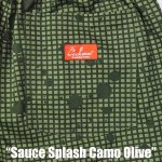 画像6: COOKMAN(クックマン)Chef Pants Sauce Splash Camo Olive (6)