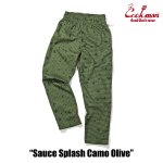 画像9: COOKMAN(クックマン)Chef Pants Sauce Splash Camo Olive (9)