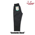 画像9: COOKMAN(クックマン)セミワイド Chef Pants Semiwide Black (9)