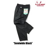 画像8: COOKMAN(クックマン)セミワイド Chef Pants Semiwide Black (8)