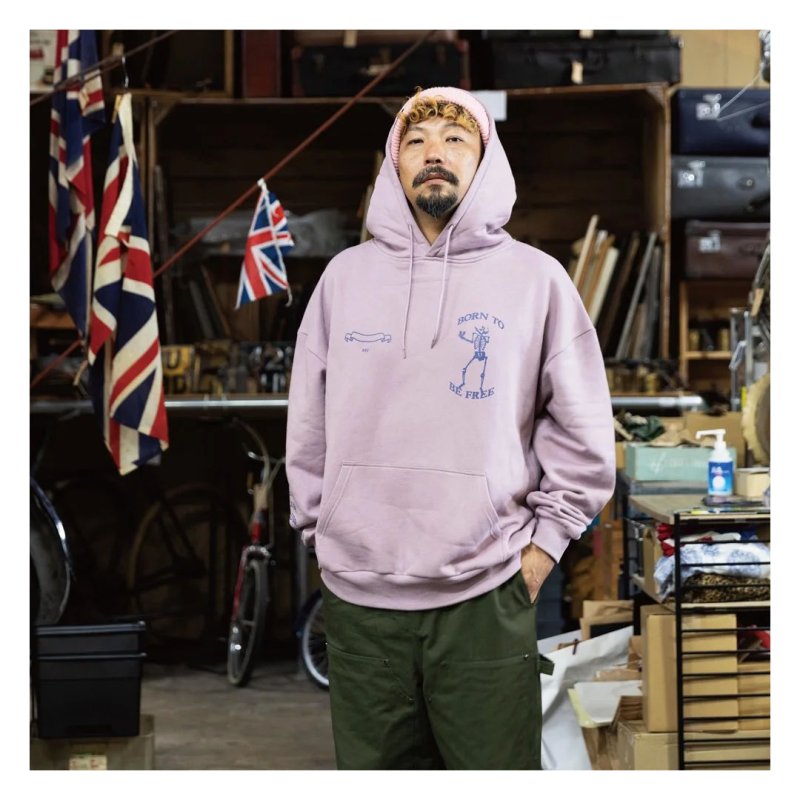 画像8: Deviluse(デビルユース) Bone to be free Pullover Hooded(Black) (8)