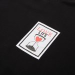 画像3: Deviluse (デビルユース) Love Life Crew Neck(Black) (3)