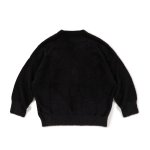 画像2: Deviluse(デビルユース) Mohair Cardigan(Black) (2)