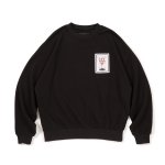 画像1: Deviluse (デビルユース) Love Life Crew Neck(Black) (1)