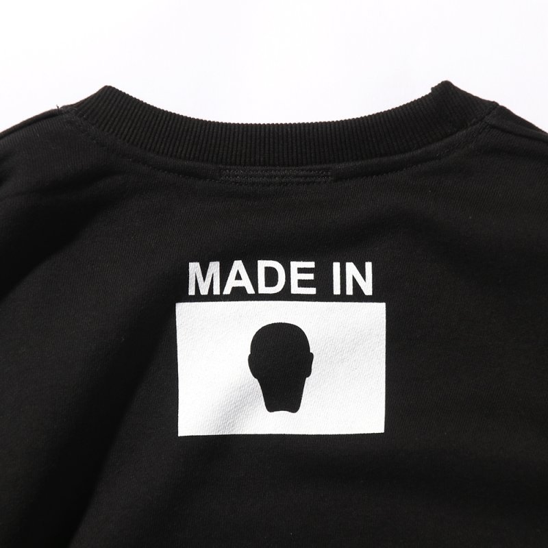 画像5: PUNK DRUNKERS（パンクドランカーズ）蝶ネクタイアイツBIGトレーナー(BLACK) (5)