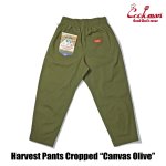 画像2: COOKMAN(クックマン) Harvest Pants Cropped Canvas Olive (2)