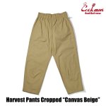 画像3: COOKMAN(クックマン) Harvest Pants Cropped Canvas Beige (3)