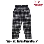 画像3: COOKMAN(クックマン)Chef Pants Wool Mix Tartan Black (3)