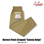 画像1: COOKMAN(クックマン) Harvest Pants Cropped Canvas Beige (1)