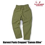 画像4: COOKMAN(クックマン) Harvest Pants Cropped Canvas Olive (4)