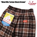 画像5: COOKMAN(クックマン)Chef Pants Wool Mix Tartan Brown (5)