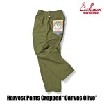 画像5: COOKMAN(クックマン) Harvest Pants Cropped Canvas Olive (5)