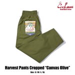 画像1: COOKMAN(クックマン) Harvest Pants Cropped Canvas Olive (1)