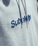 画像2: SUBCIETY（サブサエティ）DRAWSTRING RAGLAN PARKA(GRAY) (2)