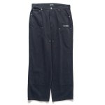 画像1: SUBCIETY（サブサエティ）DOUBLE KNEE PANTS(BLACK) (1)