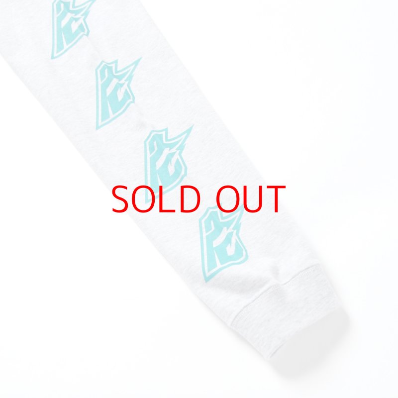 画像7: PUNK DRUNKERS（パンクドランカーズ）あぶないロンTEE(ASH) (7)