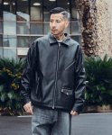 画像4: SUBCIETY（サブサエティ）Fake leather zip jkt (4)