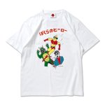 画像1: PUNK DRUNKERS（パンクドランカーズ）ぼくらのヒーローTEE / WHITE (1)