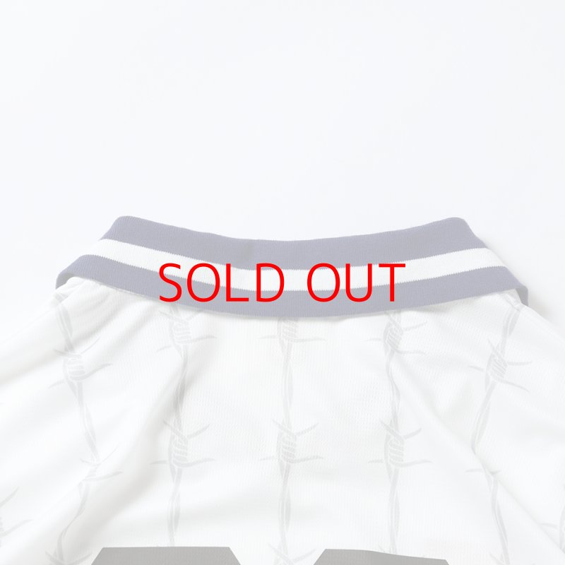 画像8: PUNK DRUNKERS（パンクドランカーズ）退場サッカーシャツ / WHITE (8)