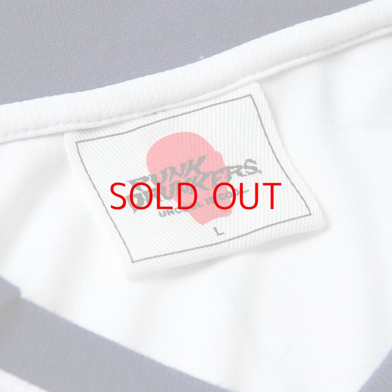 画像9: PUNK DRUNKERS（パンクドランカーズ）退場サッカーシャツ / WHITE (9)