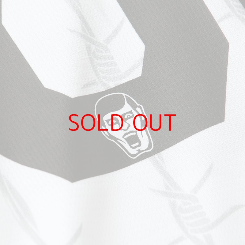 画像7: PUNK DRUNKERS（パンクドランカーズ）退場サッカーシャツ / WHITE (7)