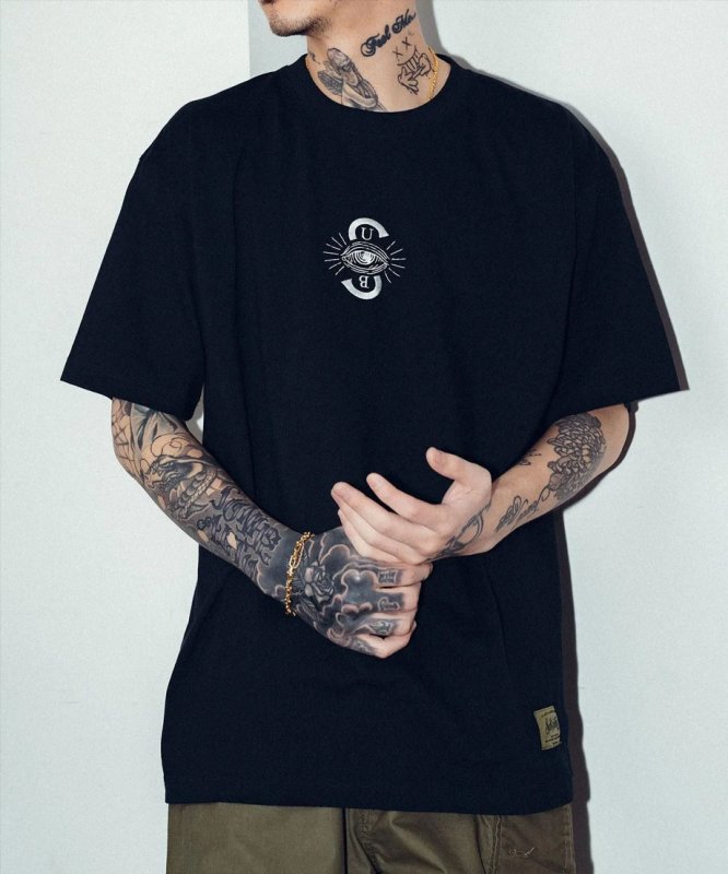 画像2: SUBCIETY(サブサエティ)Providence tee (BLACK) (2)