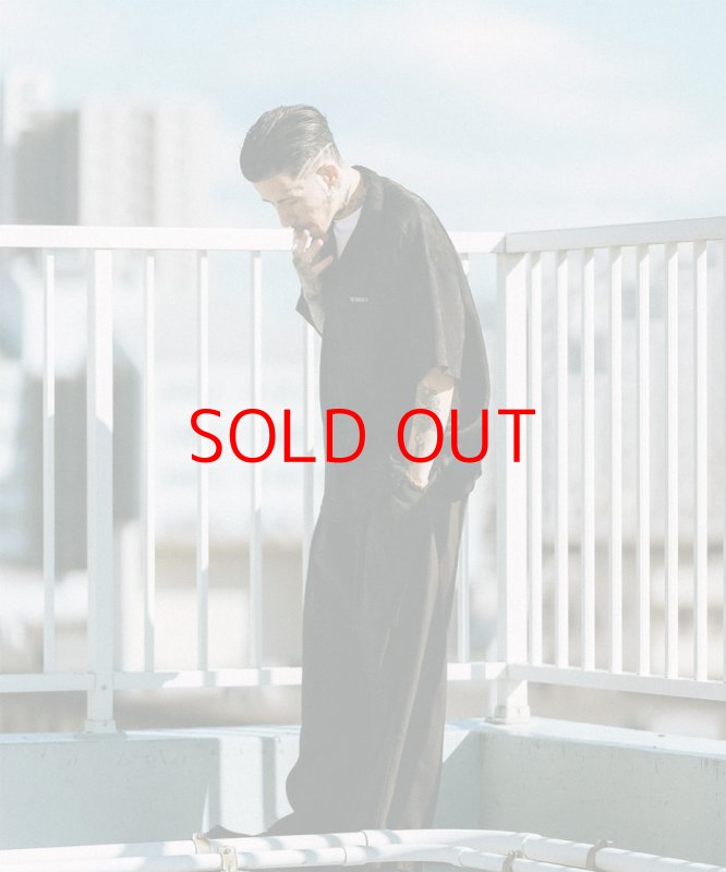 画像2: SUBCIETY(サブサエティ)Jacquard paisley shirt (2)