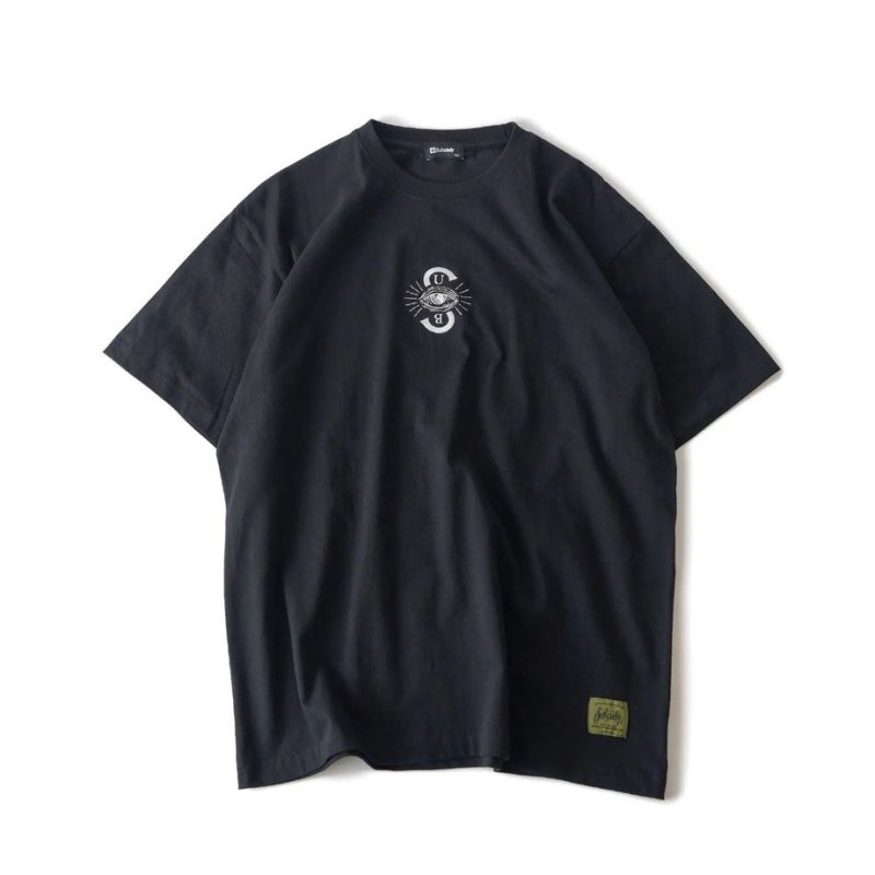 画像1: SUBCIETY(サブサエティ)Providence tee (BLACK) (1)
