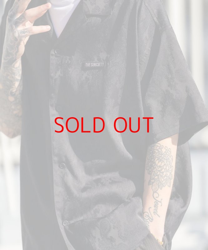 画像4: SUBCIETY(サブサエティ)Jacquard paisley shirt (4)