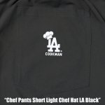 画像6: COOKMAN(クックマン) Chef Pants Short Light Chef Hat LA Black (6)