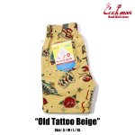 画像3: COOKMAN(クックマン)Chef Pants Short Old Tattoo Beige (3)