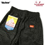 画像8: COOKMAN(クックマン) Chef Pants Short Front Pocket Big Bear Black  (8)