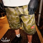 画像14: COOKMAN(クックマン) Chef Pants Short Front Pocket Raindrop Camo Green (14)