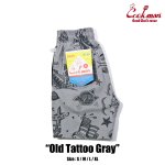 画像3: COOKMAN(クックマン)Chef Pants Short Old Tattoo Gray (3)