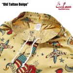 画像4: COOKMAN(クックマン)Chef Pants Short Old Tattoo Beige (4)