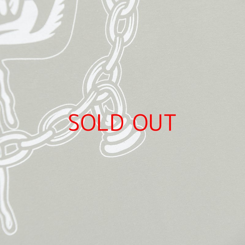 画像8: PUNK DRUNKERS（パンクドランカーズ）メタルロゴ刺繍TEE / OLIVE (8)