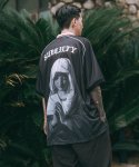 画像3: SUBCIETY（サブサエティ）SAMURAI jersey top (BLACK) (3)